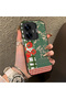 Realme C55 Compatible Acrylic Hard Back Panel with Silicone Edges Vegetable Flower Pattern Phone Case - 2