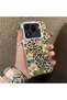Oppo Find X9 Pro 5g Compatible Aesthetic Floral-Leopard Pattern Case Acrylic Hard Back Silicone Edge - 2