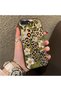 حافظة لهاتف iPhone 7 Plus/8 Plus متوافقة مع نمط الزهور والليوبارد، مصنوعة من الأكريليك الصلب وحافة من السيليكون - 2