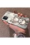 iPhone 12 Mini Compatible Cartoon Fox Judy Pattern Case Acrylic Hard Back Silicon Edge - 3