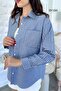 Striped Viscose Shirt 6Y194 - 4