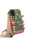 Vegetable Flower Pattern Phone Case for Samsung Galaxy A12/M12 Compatible Acrylic Hard Back Panel with Silicone Edges