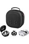 Mini Carrying Case for Meta Quest 3S / Quest 3, Hard Travel Case for Original Head Strap, Controller