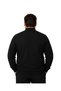 Men's Large Size Black Zipper Stand Collar Cotton Sweater 3Xl-4Xl-5Xl-6Xl - 3