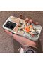 Vivo Y36 4G/5G Compatible Cartoon Fox Nick Patterned Case Acrylic Hard Back Silicon Edges - 3