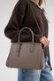 Italian Design 100% Genuine Leather Women's Hand and Shoulder Bag - Handcrafted Italian Style Crossbody Model - 3