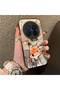 Vivo X300 Pro Compatible Cartoon Fox Nick Patterned Case Acrylic Hard Back Silicon Edge - 2