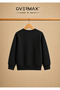 Çocuk Bisiklet Yaka Basic Sweatshirt - 3-12 Yaş - 2