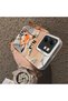 Infinix Smart 9 Compatible Cartoon Fox Nick Patterned Case Acrylic Hard Back Silicon Edges - 4