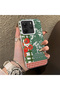 Xiaomi Redmi Note 14 4g Compatible Acrylic Hard Back Panel with Silicone Edges Vegetable Flower Pattern Phone Case - 3