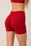 Hull Women's High Waist Scrunch Butt Lifting Short Shorts Leggings Push up Fitness Sports Leggings - 2