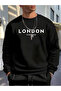 Unisex Men's Printed Crew Neck Comfortable Fit Regular Cut Sweatshirt