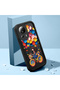 Mi 13 Lite Compatible Black Silicone Bicycle Girl Balloon Pattern Camera Protected Shock Absorbing Protective Case - 2