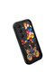Samsung Galaxy S25 Fe Compatible Black Silicone Bicycle Girl Balloon Pattern Shock Absorbing Protective Case with Camera Protection - 3