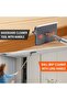 Baseboard Cleaner Tool with Handle,Wall Cleaner mop with Squeegee, Baseboard Cleaning Tool，8 - 2
