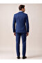 Men's Elegant Navy Blue Suit Set – Slim Fit 2-Piece Jacket and Trousers for Formal Occasions - 3