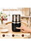 Electric Spice & Coffee Grinder Adjustable Timer, Dry & Wet Cups - 5