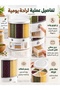Cereal & Grain Dispenser, 360° Rotating, 6 Compartments, 10 kg Large Capacity, Airtight Moisture-Resistant Rice Storage Container, White - 8