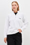 3 Thread Non-Embroidered London Printed Half-Zip Sweatshirt - 2