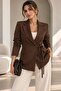 Women's Tie-Back Blazer Jacket – Stylish and Modern Cut Qn3434 - 2
