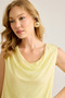 İpek Degaje Collar Top - 4