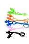 Waterproof Silicone Swimming Ear Plugs with Cord, 5 Pairs, Multi-Colour Pack, Noise Reduction Protec - 3