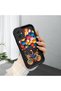 Samsung Galaxy A05 Compatible Black Silicone Bicycle Girl Balloon Pattern Shock-Absorbing Protective Case with Camera Protection