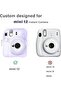 Case For Fujifilm Instax Mini 12 Camera Case,Protective PU Leather Bag Cover,Adjustable Shoulder Str - 2