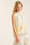 Silk Spring Branch Patterned Top - 2