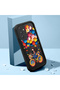 Samsung Galaxy M34 Compatible Black Silicone Bicycle Girl Balloon Pattern Shock-Absorbing Protective Case with Camera Protection - 2