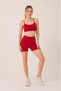 Hull Women's High Waist Scrunch Butt Lifting Short Shorts Leggings Push up Fitness Sports Leggings - 3