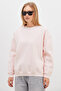 3 Yarn Basic Crew Neck Oversize Sweatshirt - 7