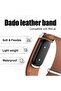 Google Fitbit Air Top-Grain Cowhide Leather Band , Genuine Leather Replacement Strap - 5