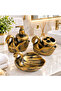 3 Piece Swan Decorative Bathroom Set – Plastic Bathroom Set with Swan Figures with Antique Effect