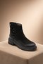 Kemal Aygün-Venüs Women's Genuine Leather Boots with Zipper and Thick Sole - 4