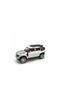1:22 Die-Cast SUV Toy Car with Lights, Sounds, Pull Back Action & Open Doors-Silver