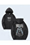 New Season Nirvana Printed Oversize Sweatshirt, 3 Yarn Soft Fabric