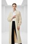 Moda Angora, Long, Long Cardigan with Bead Appliques (130cm)