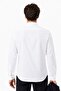 Mens Slim Fit White Cotton Shirt Slim Fit Cotton Men's Shirt White - 2