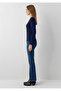Long Sleeved Knitwear Dark Navy Blue - 6