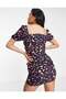 Rochie mini, mix de culori - M - 2