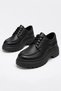Jy-T13 Nova Lace-Up Leather Men's Casual Sports Classic Shoes Cst - Black - 3