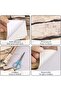 Faux Stone Veneer Peel and Stick Wallpaper, Multi-Color Brick Pattern - 3