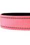 Reflective Dog Collar with Soft Neoprene Padding, Metal D-Ring and Adjustable Length, Premium Nylon Material (Color: Baby Pink) - 2