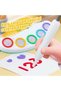Magic Light Pen Drawing Kit for Children, Innovative Color Changing Art Toy with Reusable Drawing Paper, Multicolor Creative Painting Set, Educational Learning Activity and Fun Birthday Gift for Kids - 4
