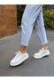 White Gold Troplu Women's Casual Sports Shoes - 3