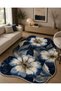 Eta Floral Patterned Modern Woven Base Decorative Carpet Eta4216 - 3