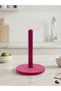 Natural Wooden Towel Napkin Holder Wooden Paper Holder (White Pine)(Pink)(1 Piece) - 2