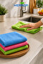 3-Pack Colorful Microfiber Glass Cleaning Cloth 35X35 cm - 2