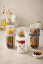 800 ml Compartmentalized Yogurt Muesli Snack Container with Spoon Granola Snack Container 1 Piece - 2